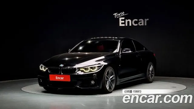 BMW 4 Series (F32) 2018 Черный из Кореи