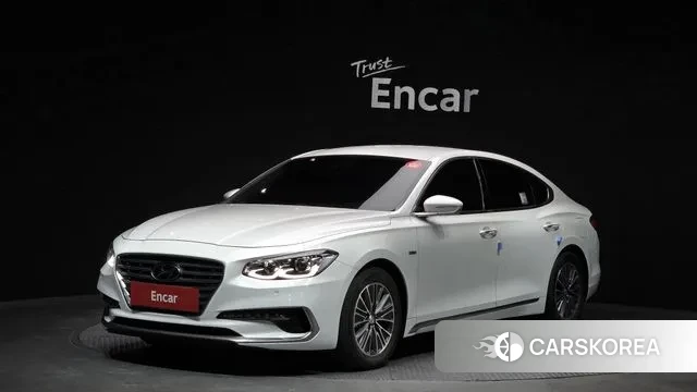 Hyundai Grandeur IG Hybrid 2018 Белый из Кореи