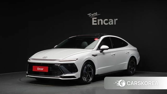 Hyundai Sonata D Edge Hybrid (DN8) 2024 Белый из Кореи