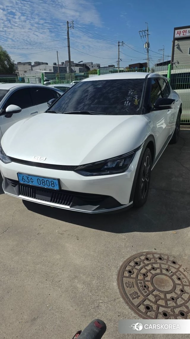 Kia EV6 2022 Белый из Кореи