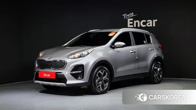Kia Sportage The Bold 2021 Серебристо-серый из Кореи