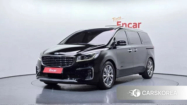 Kia The New Carnival 2018 Черный из Кореи