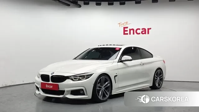 BMW 4 Series (F32) 2018 Белый из Кореи