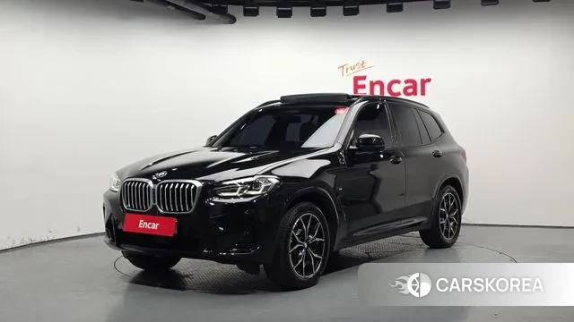BMW X3 (G01) 2023 Черный из Кореи