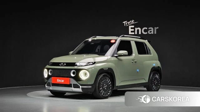Hyundai Casper 2022 Светло-зеленый из Кореи