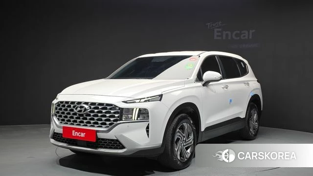 Hyundai The New Santa Fe 2021 Белый из Кореи