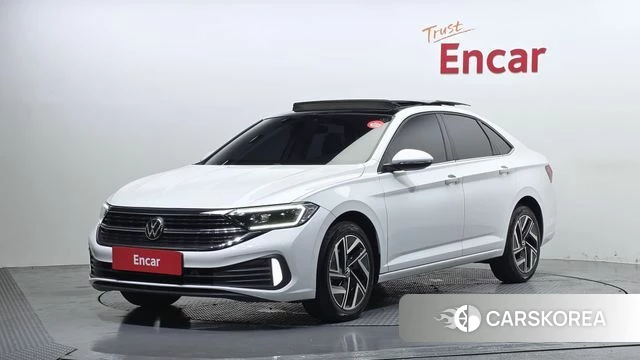 Volkswagen 7th Generation of Jetta 2022 Белый из Кореи