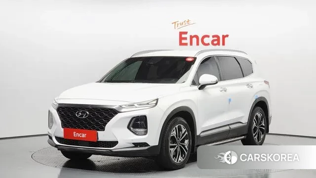 Hyundai Santa Fe TM 2019 Белый из Кореи
