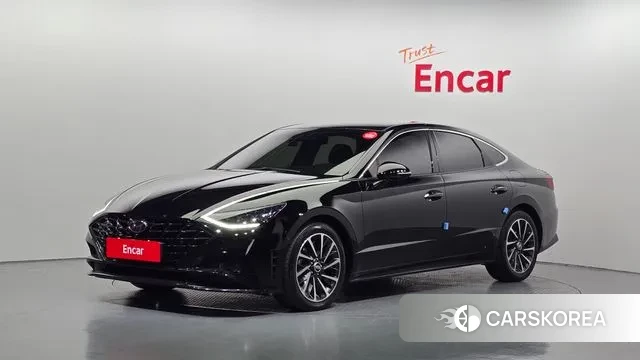 Hyundai Sonata (DN8) 2022 Черный из Кореи