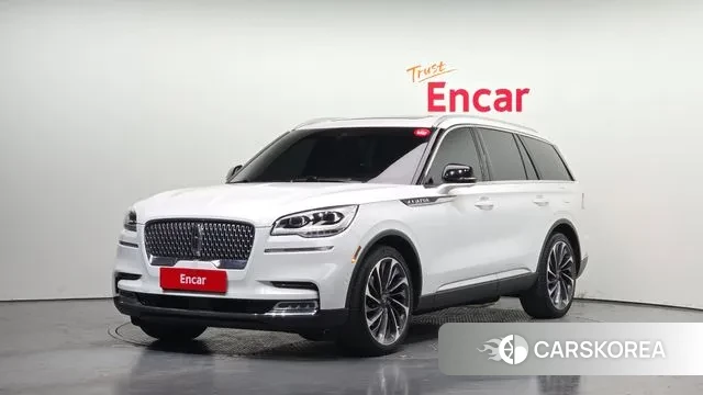 Lincoln Aviator 2nd generation 2021 Белый из Кореи