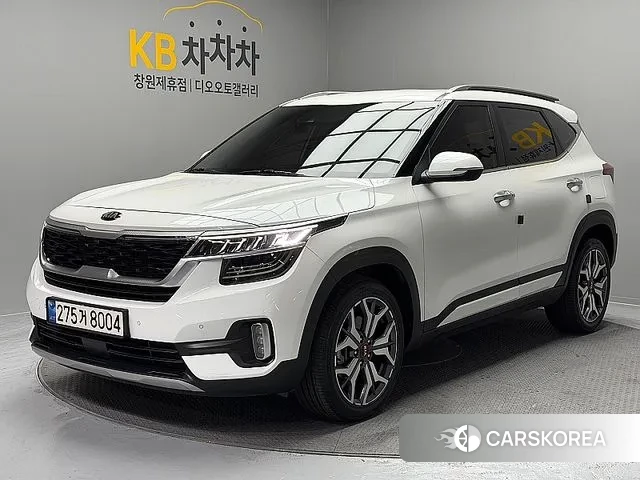 Kia Seltos 2021 Белый из Кореи