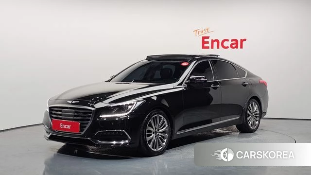 Genesis G80 2018 Черный из Кореи