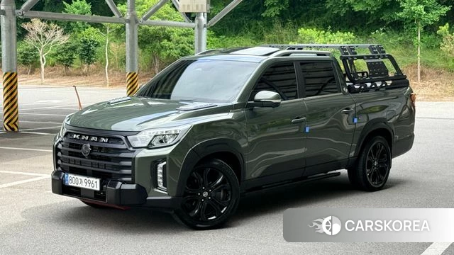 Ssangyong The New Rexton Sports Cannes 2022 Темно-зеленый из Кореи