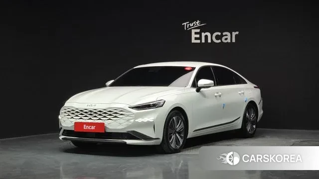 Kia K8 Hybrid 2021 Белый из Кореи