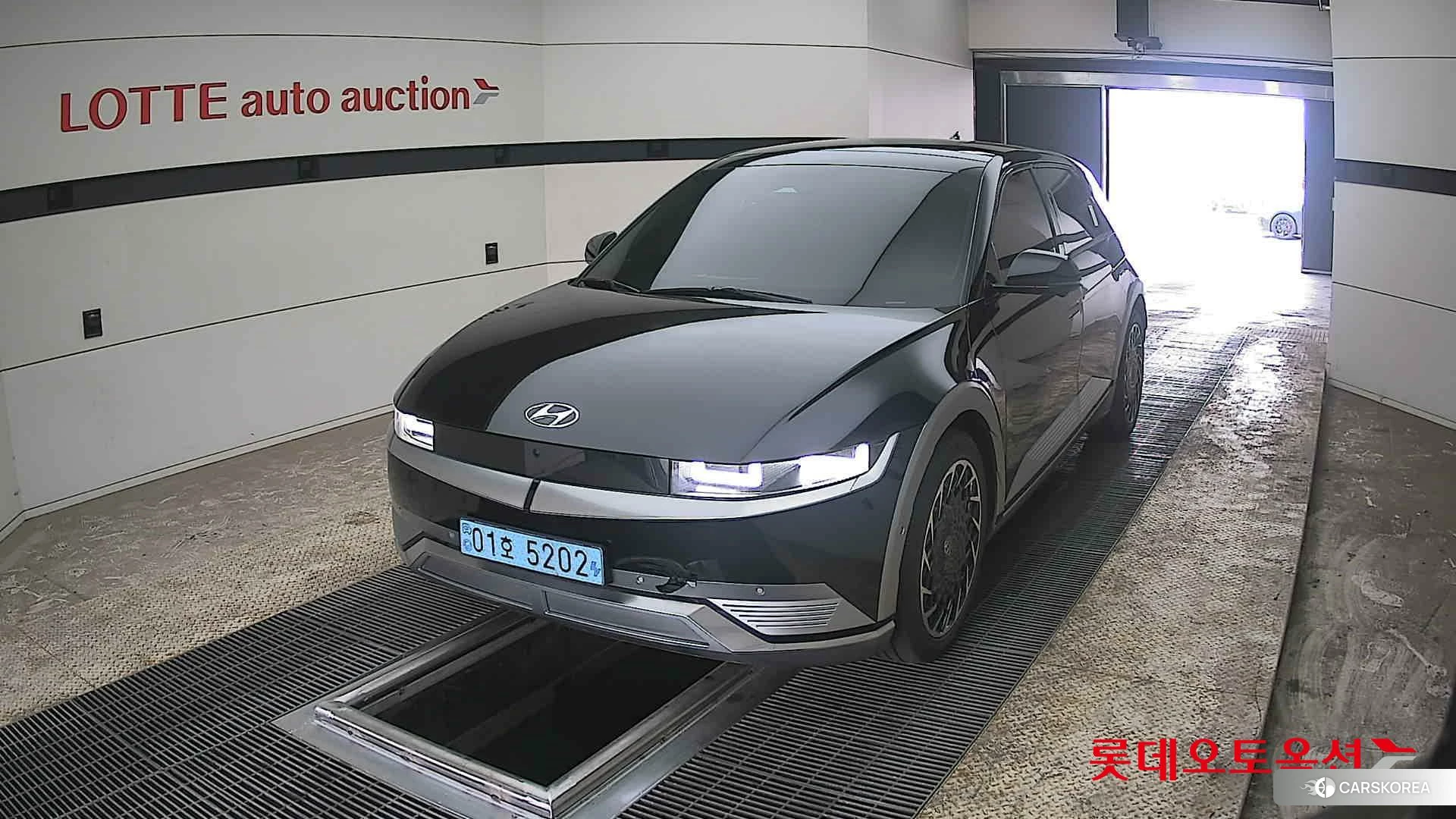 Hyundai IONIQ 5 2022 Phantom Black Pearl из Кореи