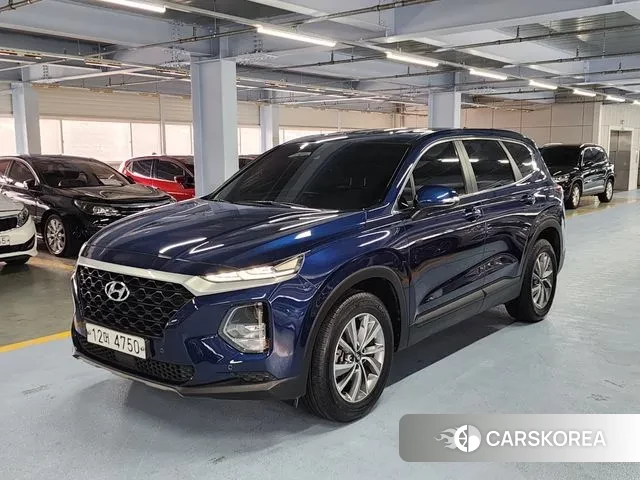 Hyundai Santa Fe TM 2018 Синий из Кореи