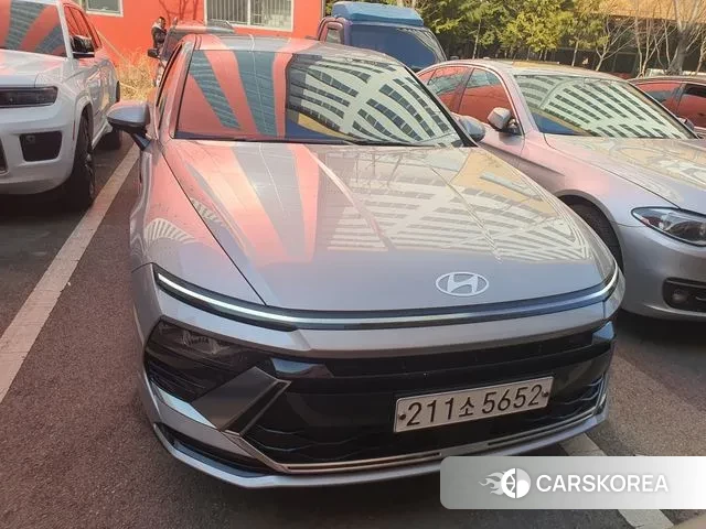 Hyundai Sonata D Edge (DN8) 2024 Серебристо-серый из Кореи