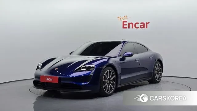 Porsche Taycan 2021 Синий из Кореи