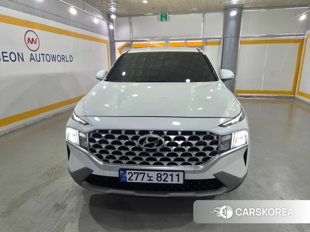 Hyundai The New Santa Fe 2021 Белый из Кореи