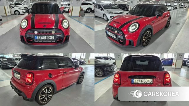 Mini Cooper S 2023 Красный из Кореи