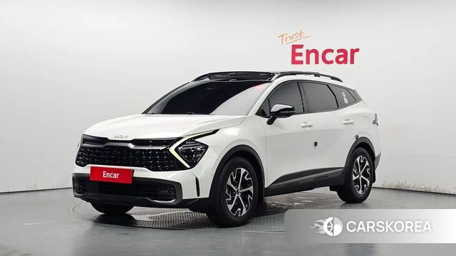 Kia Sportage 5th Generation Hybrid 2023 Белый из Кореи