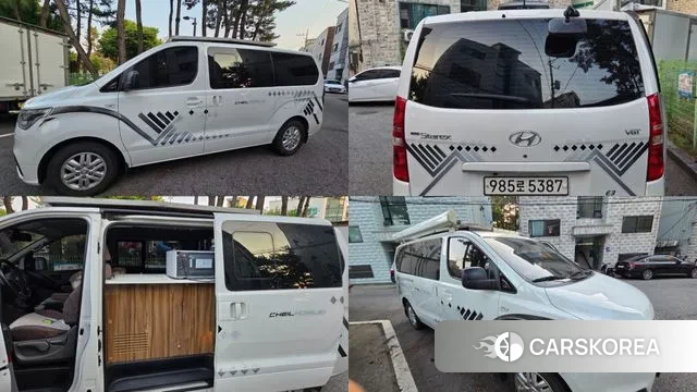 Hyundai The New Grand Starex 2019 Белый из Кореи