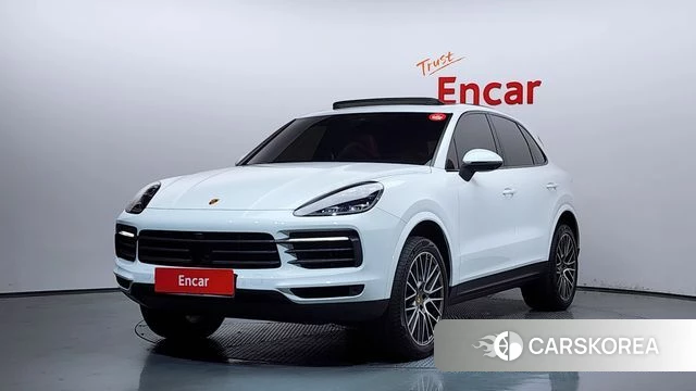 Porsche Cayenne (PO536) 2022 Белый из Кореи