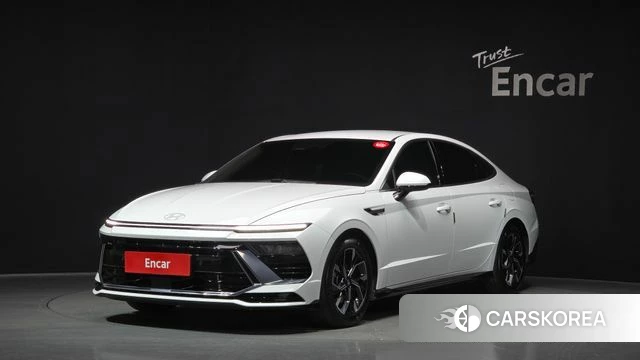 Hyundai Sonata D Edge (DN8) 2024 Белый из Кореи