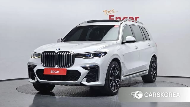 BMW X7 (G07) 2020 Белый из Кореи