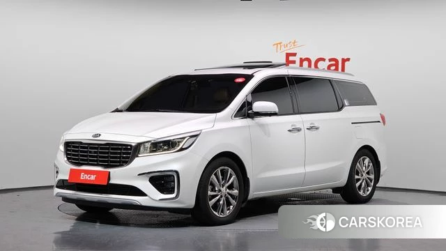 Kia The New Carnival 2020 Белый из Кореи