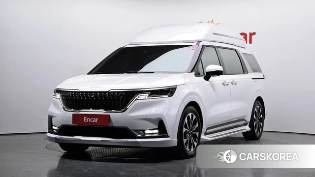 Kia Carnival 4th generation 2021 Белый из Кореи