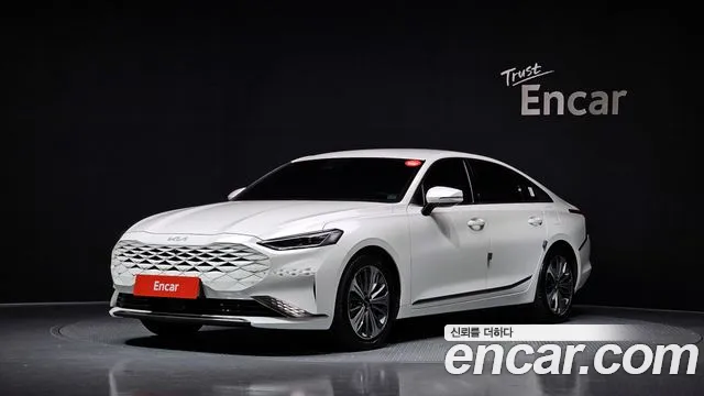 Kia K8 Hybrid 2021 Белый из Кореи