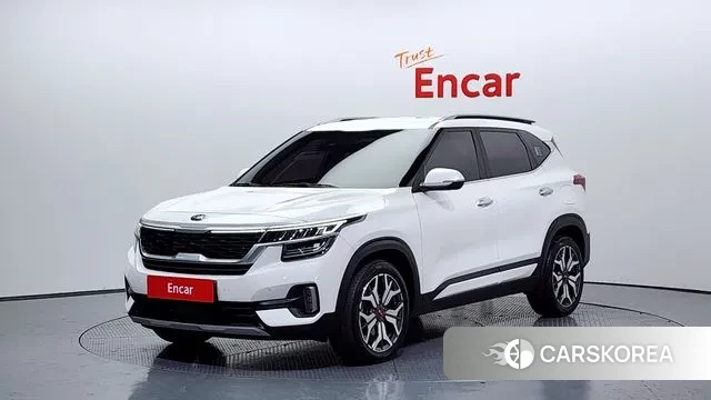 Kia Seltos 2021 Белый из Кореи