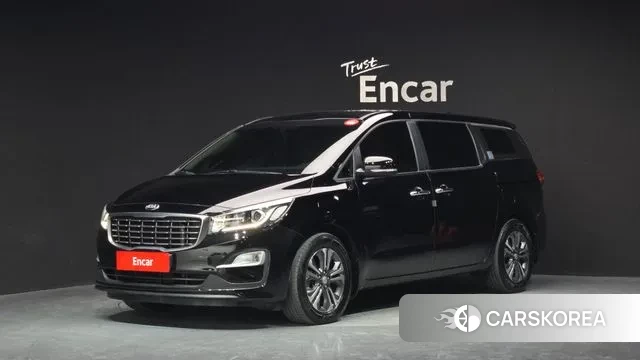 Kia The New Carnival 2019 Черный из Кореи