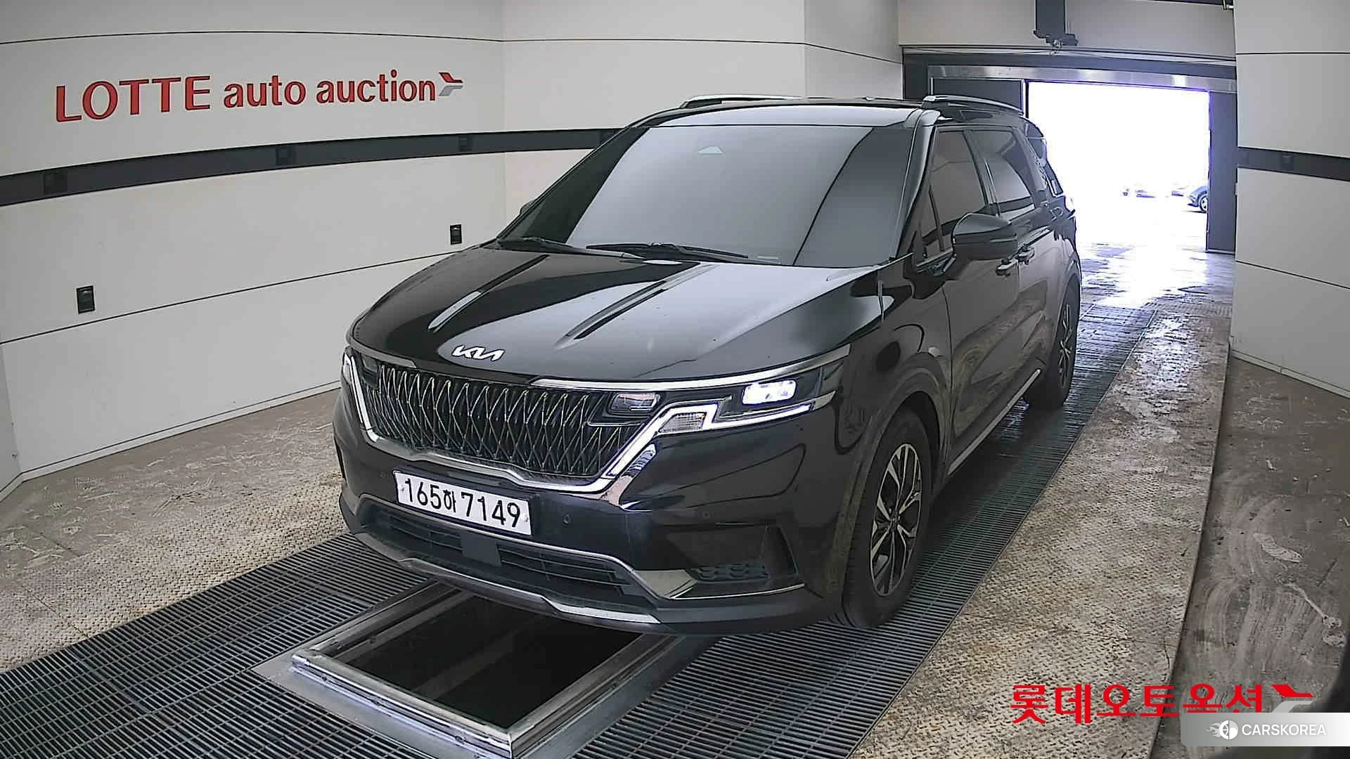 Kia Carnival 2022 Aurora Black Pearl из Кореи