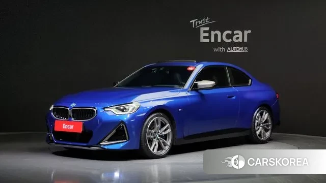 BMW 2 Series (G42) 2023 Синий из Кореи