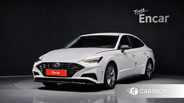 Hyundai Sonata (DN8) 2021 Белый из Кореи