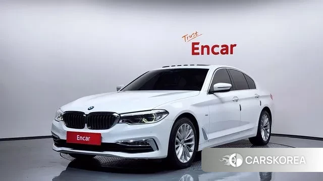 BMW 5 Series (G30) 2018 Белый из Кореи