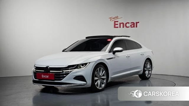 Volkswagen Arteon 2022 Белый из Кореи