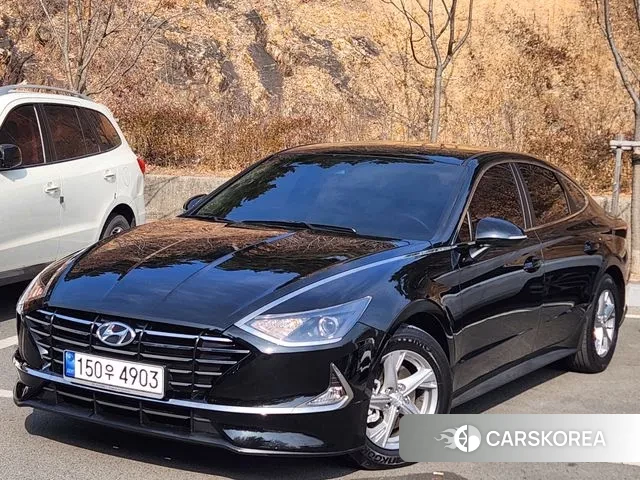 Hyundai Sonata (DN8) 2022 Черный из Кореи