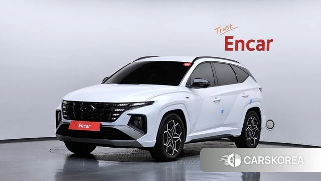 Hyundai Tucson Hybrid (NX4) 2022 Белый из Кореи
