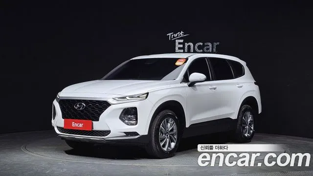 Hyundai Santa Fe TM 2018 Белый из Кореи