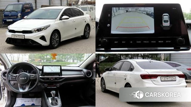 Kia The New K3 2nd generation 2021 Белый из Кореи
