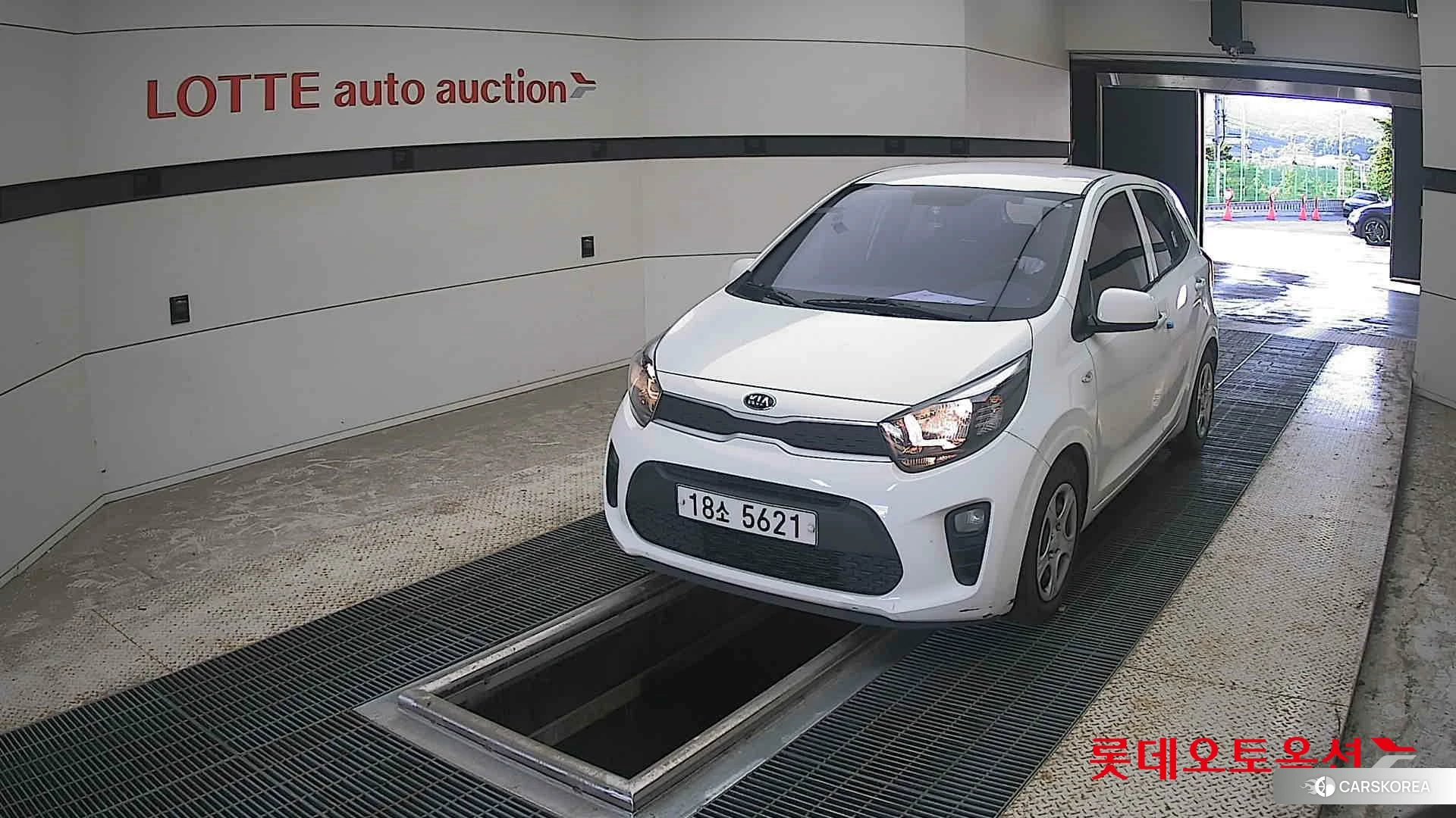 Kia Morning 2019 Белый из Кореи