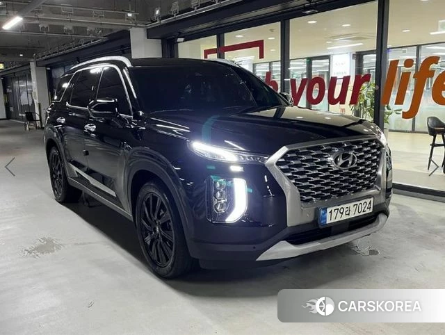 Hyundai Palisade 2021 Черный из Кореи