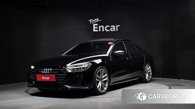 Audi A7 (4K) 2022 Черный из Кореи