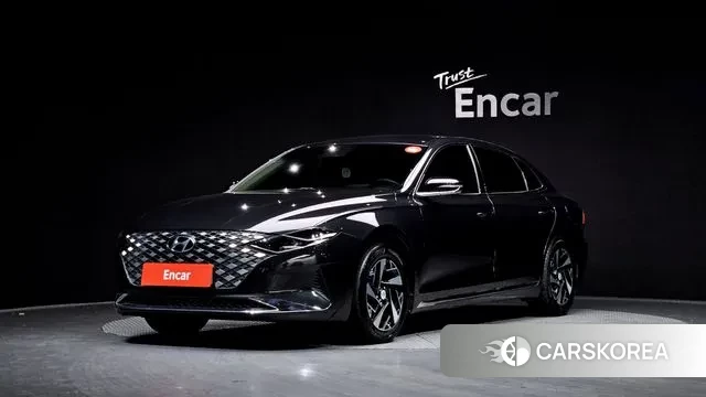 Hyundai The New Grandeur IG Hybrid 2021 Серый из Кореи