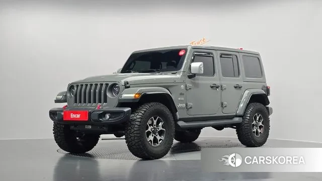 Jeep Wrangler (JL) 2023 Серый из Кореи
