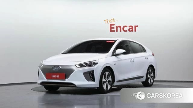 Hyundai Ionic Electric 2018 Белый из Кореи