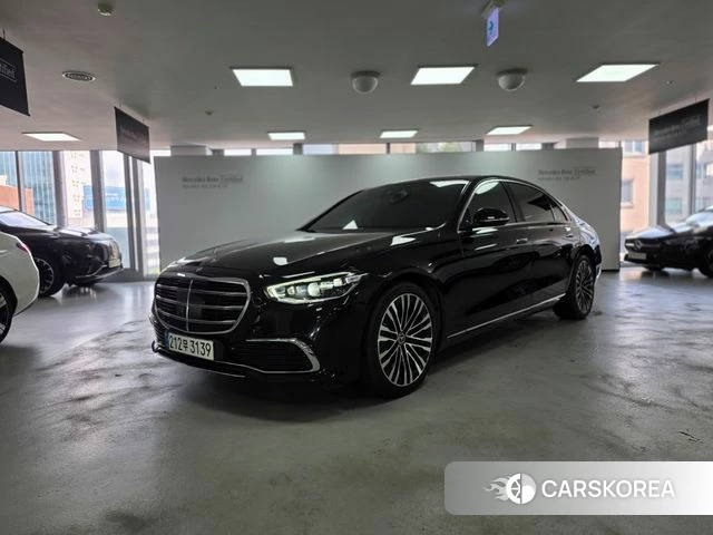 Mercedes-Benz S-Class W223 2023 Черный из Кореи